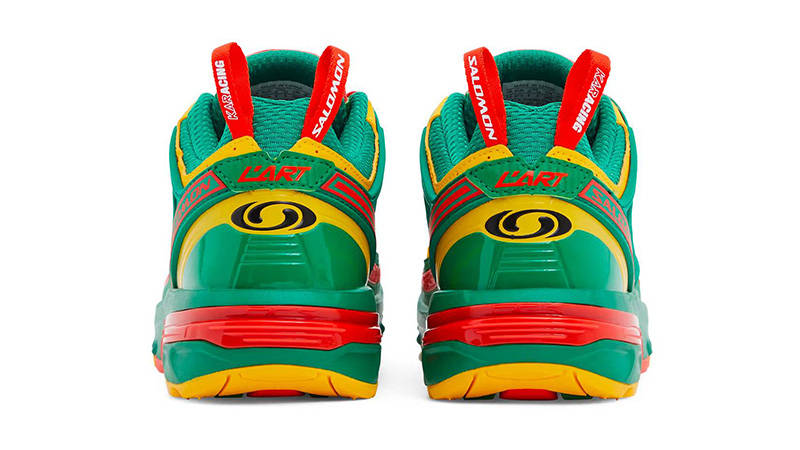 L'Art de L'Automobile x Salomon ACS Pro Advanced Green Yellow BACK