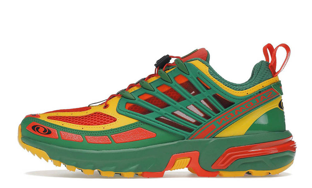 L'Art de L'Automobile x Salomon ACS Pro Advanced Green Yellow