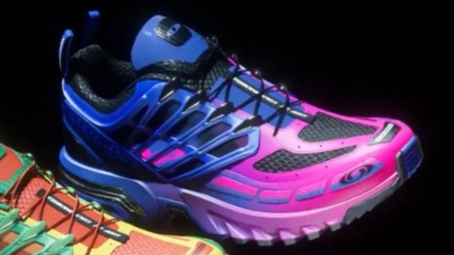 L'Art De L'Automobile x Salomon ACS Pro Advanced Pink Blue | Where To