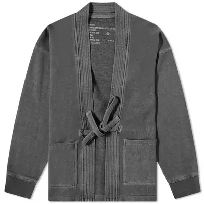 Majestic Filatures scoop neck linen-blend T-shirt Sweat Kimono Black feature