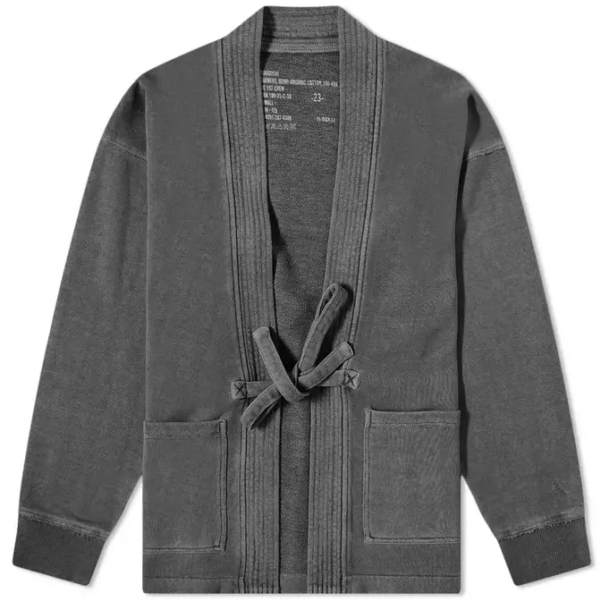 Majestic Filatures scoop neck linen-blend T-shirt Sweat Kimono Black feature