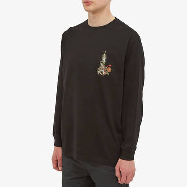 Maharishi Long Sleeve Cubist Dragon T-Shirt