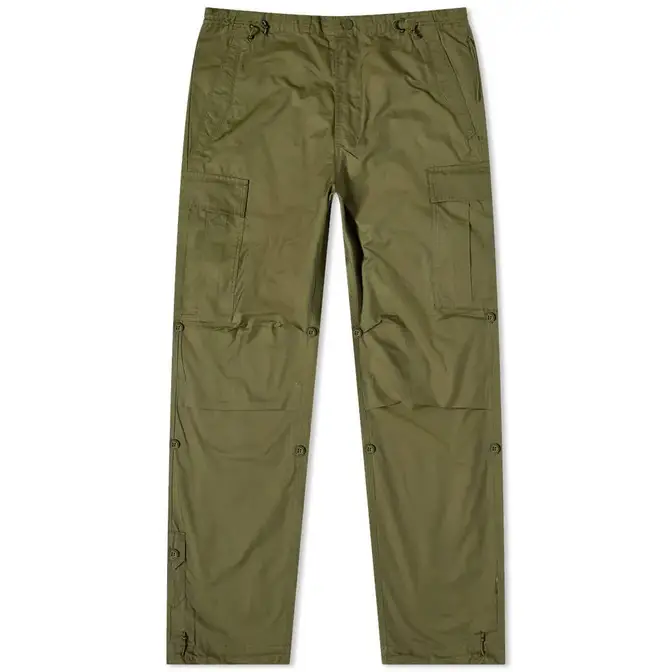 Relaxed fit shorts with pockets Snopant Olive feature