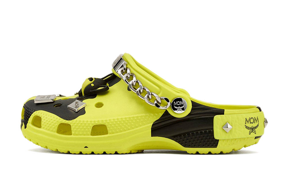 MCM x Crocs Classic Clog Yellow