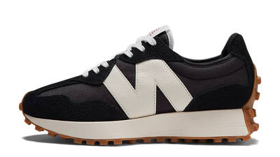 New Balance 327 Black White Gum Sole | Where To Buy | WS327BL | The ...