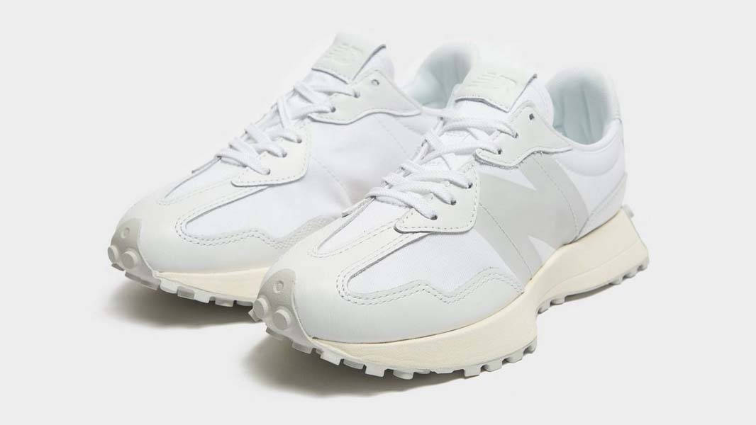 New Balance 327 Light White Front