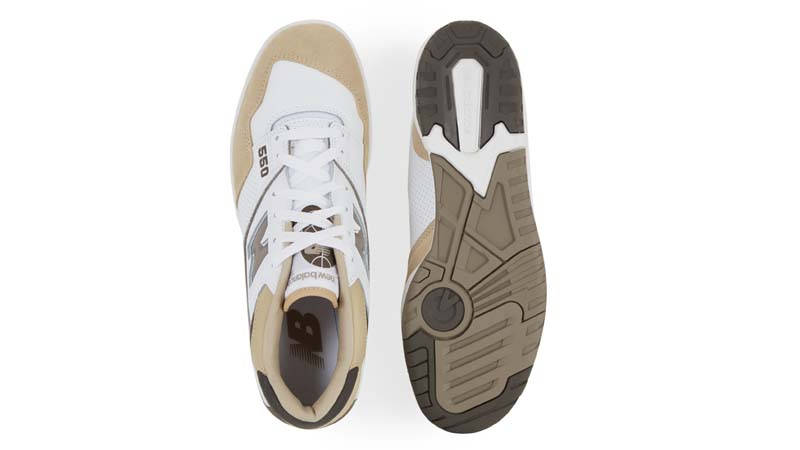 New Balance 550 Dark Brown Middle