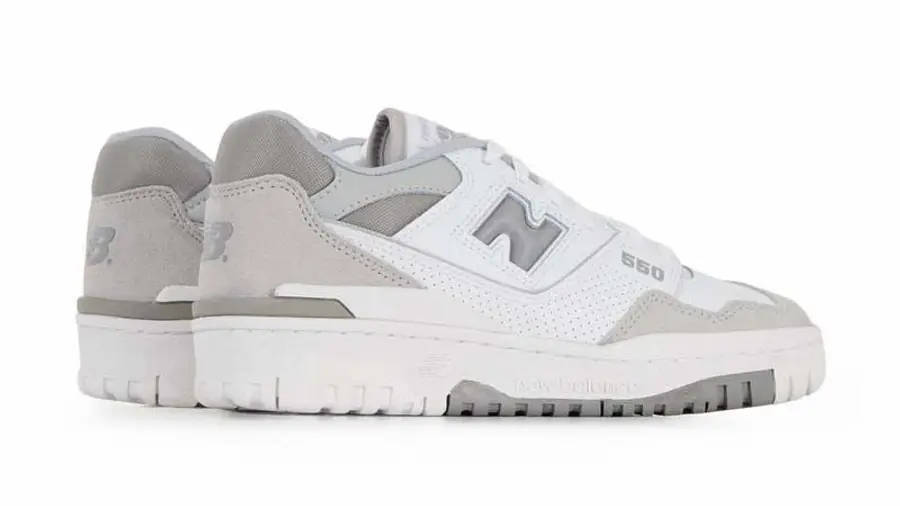 New Balance 550 Dark Grey Back