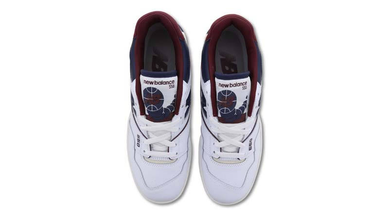 New Balance 550 Navy Blue Middle