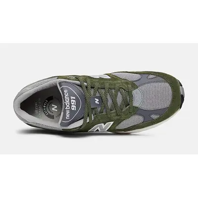 New Balance 991 Made in UK Green Grey Tan M991GGT Top