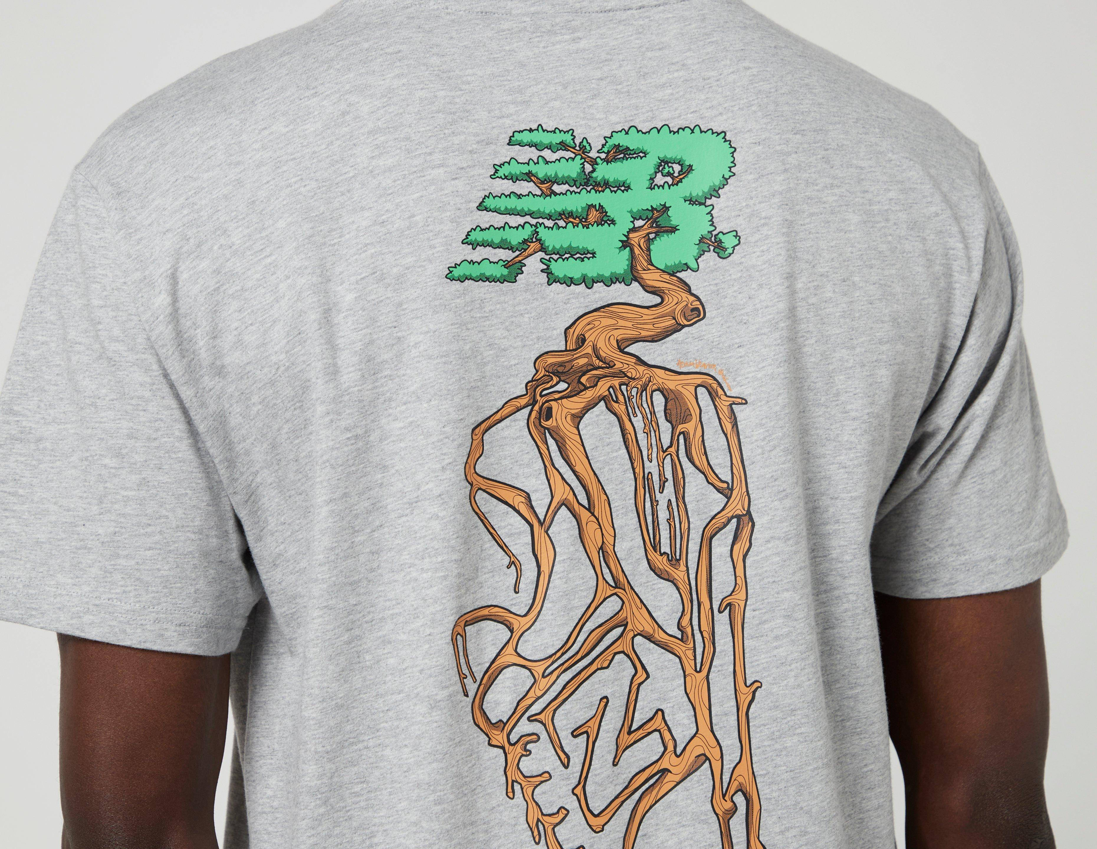 New Balance Essentials Roots Graphic T-Shirt Grey back print