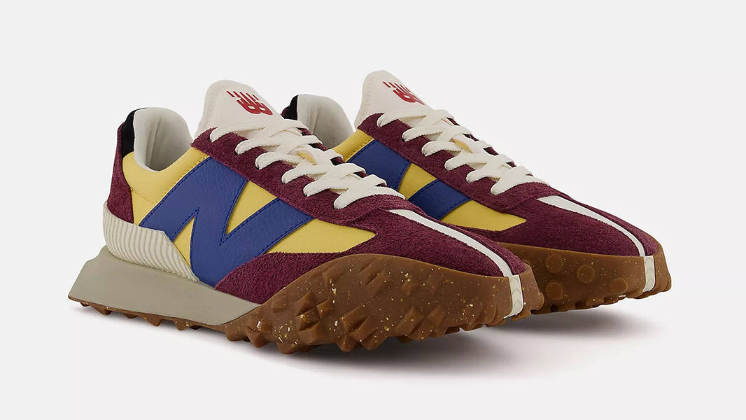 New Balance XC-72 Burgundy Wheat Field UXC72EA Side