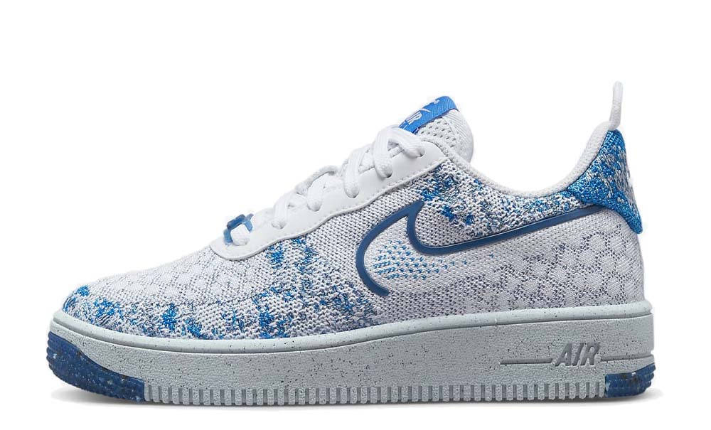 nike air force flyknit blue