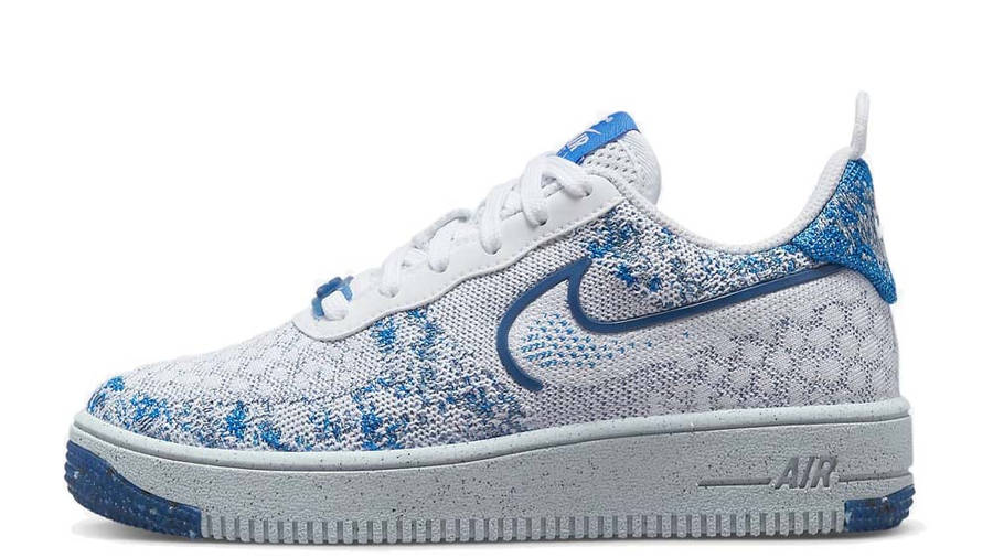 Nike Air Force 1 GS Crater Flyknit Dark Marina Blue | Where To Buy