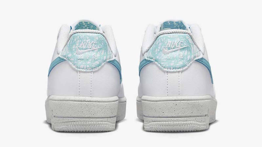 Nike Air Force 1 Crater GS White Copa Back