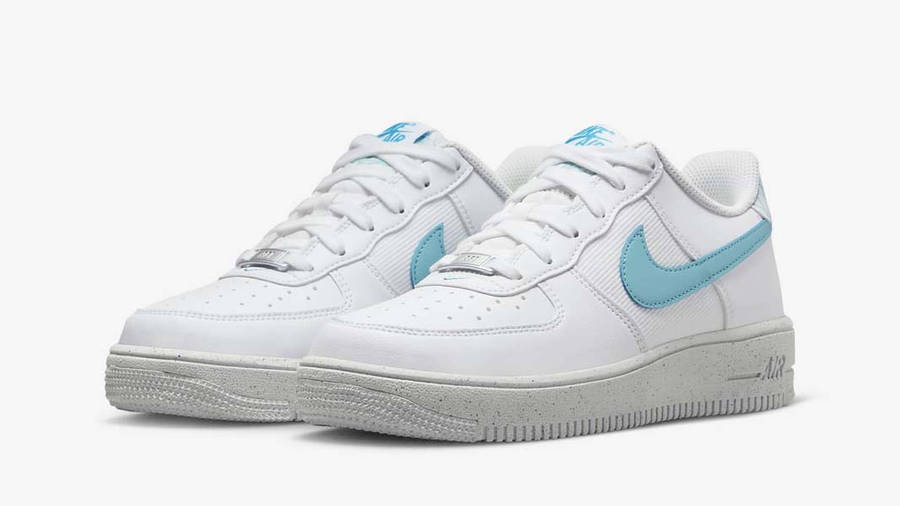 Nike Air Force 1 Crater GS White Copa Front