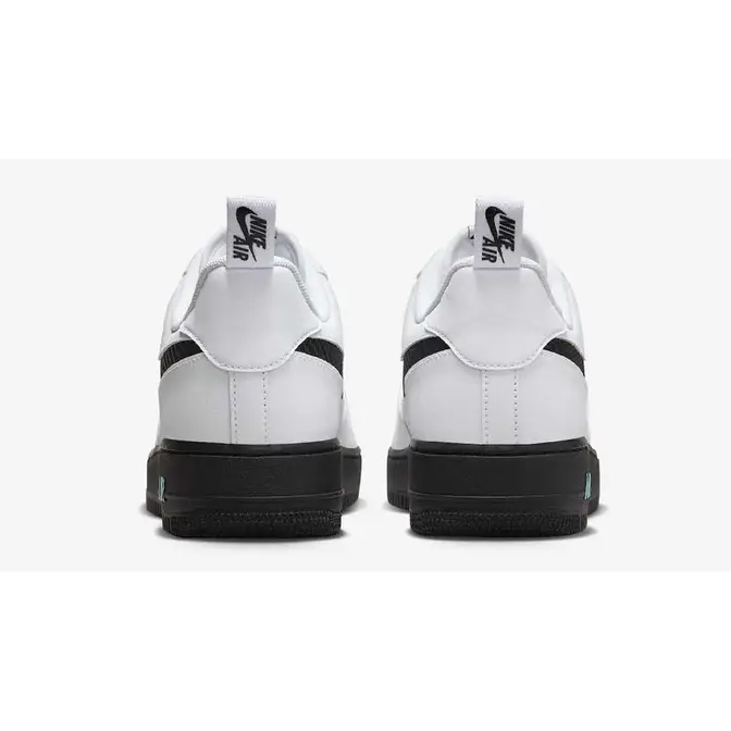 Men's Nike Air Force 1 '07 LV8 J22 White Black Washed Teal DR0155-100 Size  11