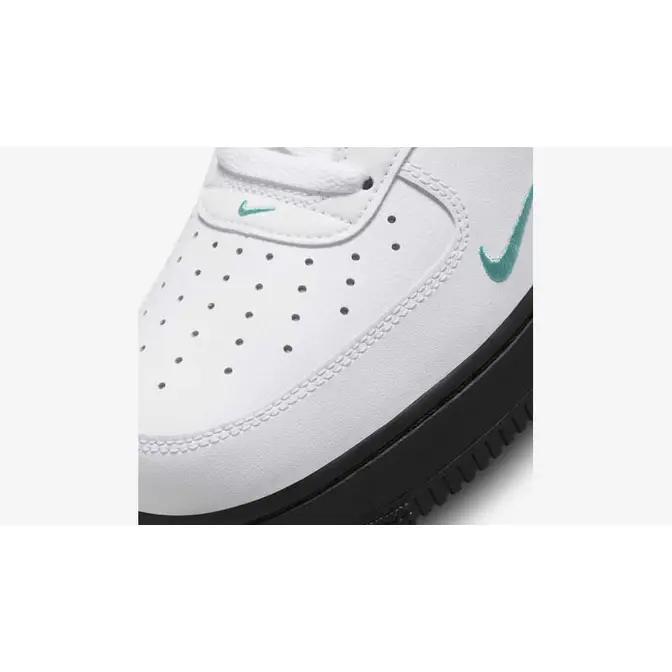 Nike Air Force 1 '07 LV8 Shoes White Black Washed Teal DR0155