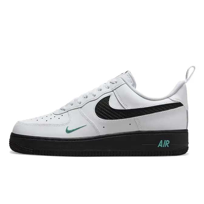 Nike Air Force 1 Cut-Out Swoosh White Washed Teal, Where To Buy, DR0155-100