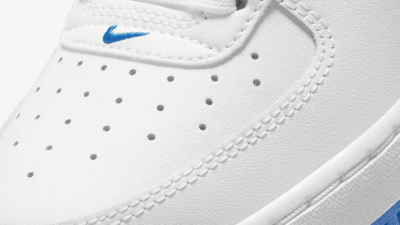 Nike Air Force 1 ESS Low GS Light Photo Blue White DV1331-101 Detail