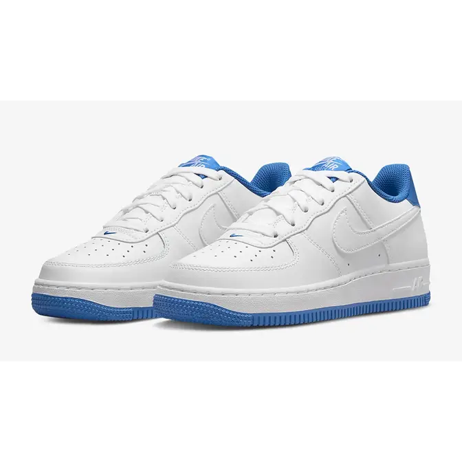 Nike air hot sale force blue white