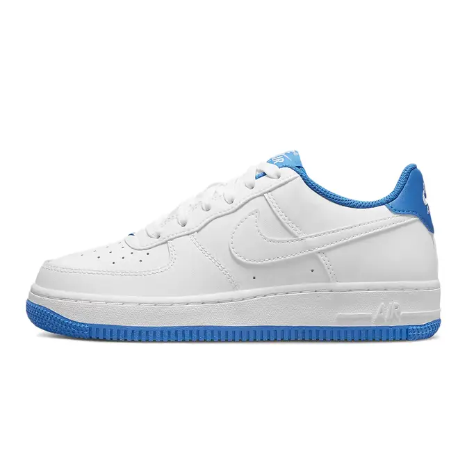 Nike Air Force 1 ESS Low GS Light Photo Blue White | Where To Buy ...