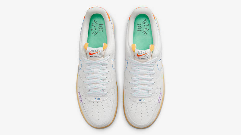 Nike Air Force 1 Low 101 White DX2344-100 Top