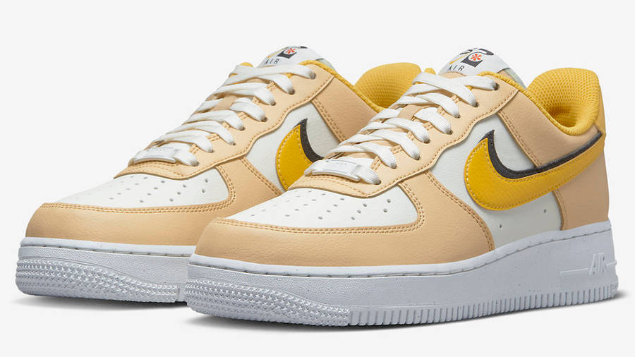 Nike Air Force 1 Low 82 Tan Gold | Where To Buy | DX6065-171 | The Sole ...