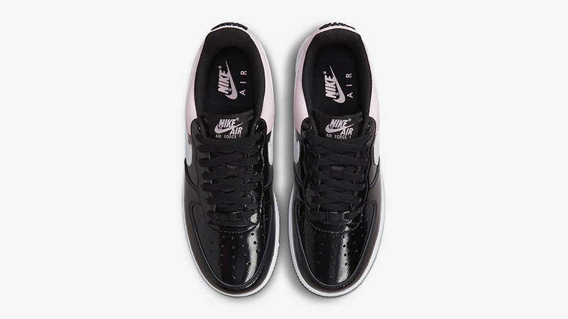 Nike Air Force 1 Low Black Patent Pink DJ9942-600 Top