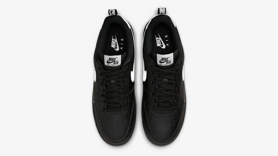 Nike Air Force 1 Low Black Silver DX8967-001 TOp