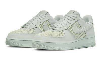 Nike Air Force 1 Low Grey Mesh DX4108-001 Side