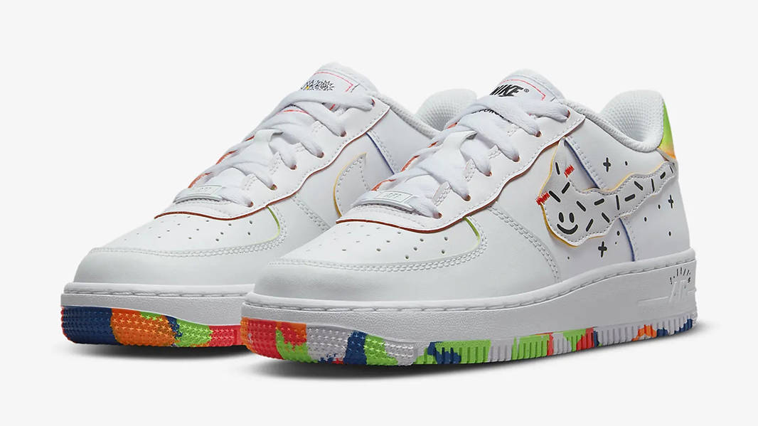 Nike Air Force 1 Low GS Kids Drawing White | Where To Buy | DV1366