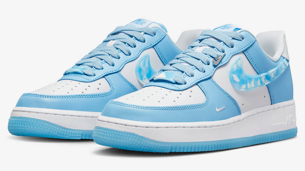 Nike Air Force 1 Low Nail Art Blue DX2937-100 Side