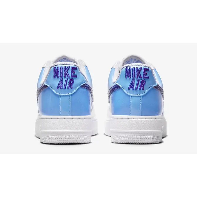 Nike Air Force 1 Low Patent Blue White | Where To Buy | DJ9942-400 ...