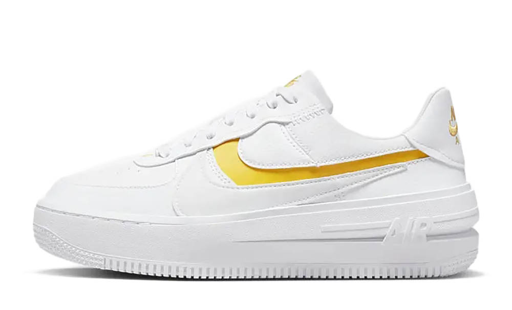 Nike Air Force 1 Low PLT.AF.ORM White Yellow