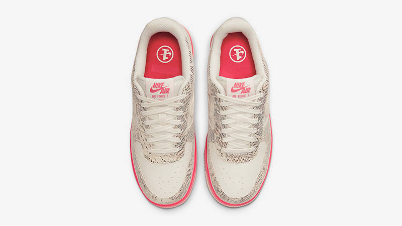 Nike Air Force 1 Low Snakeskin Sail Pink DV1031-030 Top