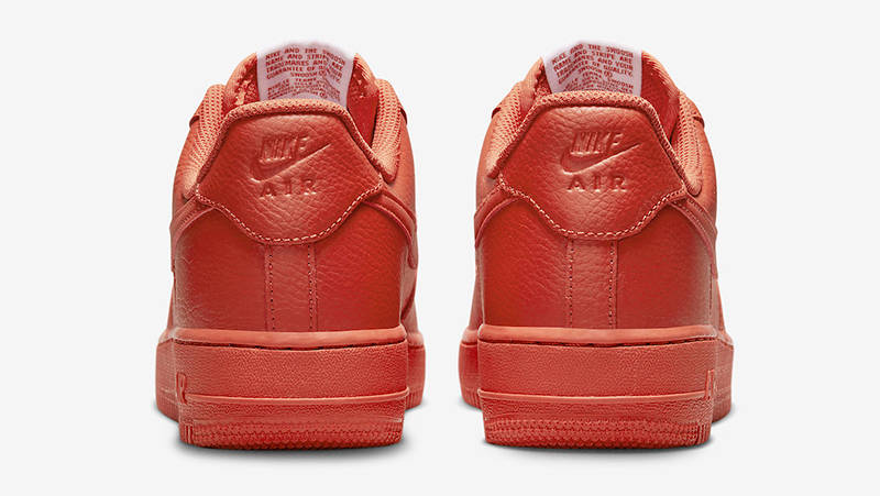 Nike Air Force 1 Low Triple Orange DZ4442-800 Back