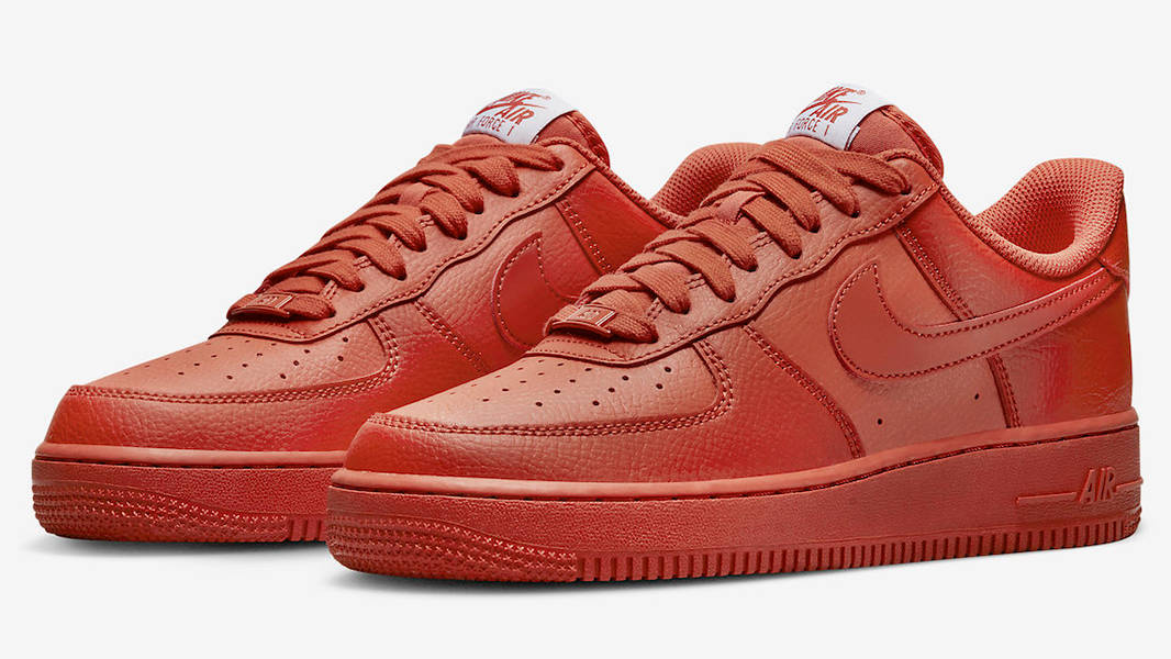Nike Air Force 1 Low Triple Orange DZ4442-800 Side