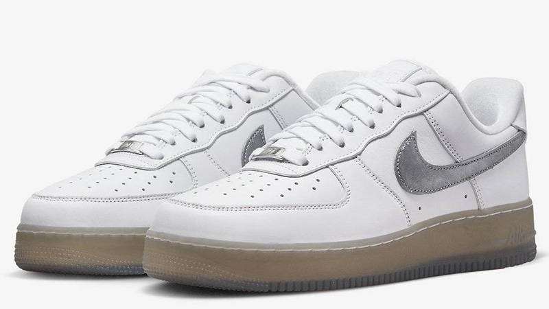 Nike Air Force 1 Low White Metallic Silver DX3945-100 front