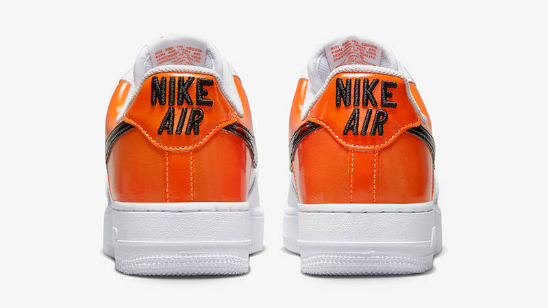 stockx orange just do it nike air force ones