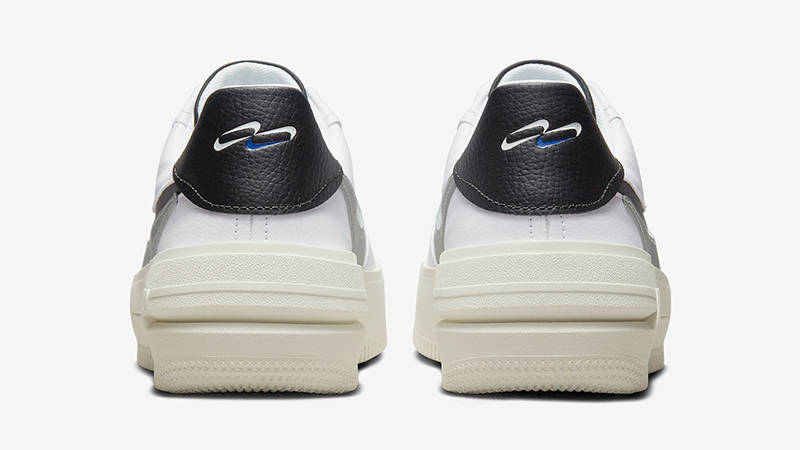 Nike Air Force 1 PLT.AF.ORM White Silver Black DX3199-100 Back