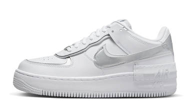 Nike Air Force 1 Shadow White Metallic Silver
