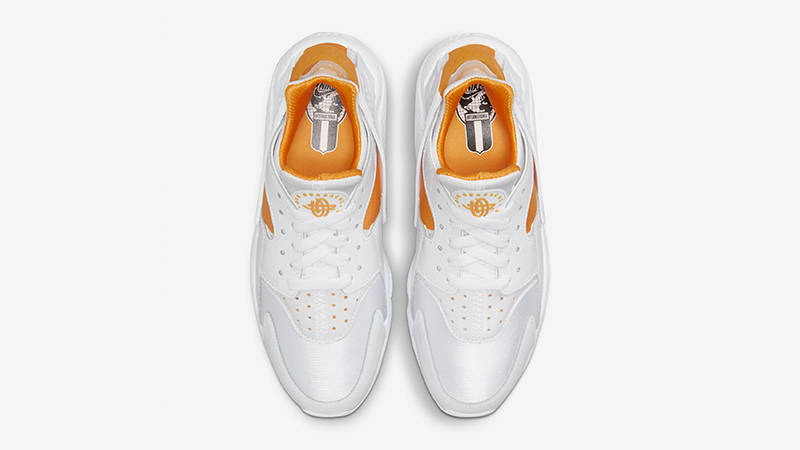 Nike Air Huarache White Laser Orange Where To Buy DR5727-100