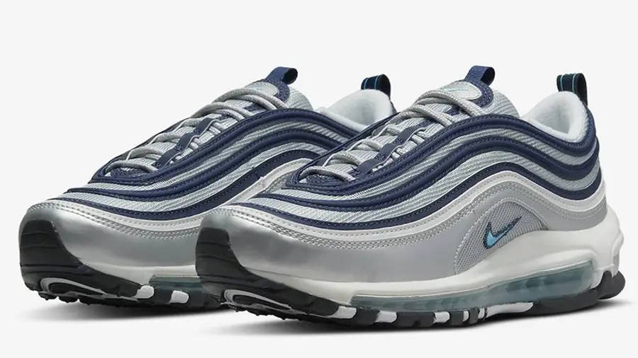 dobbeltlag Imponerende horisont Nike Air Max 97 Metallic Silver Blue Womens | Where To Buy | DQ9131-001 |  The Sole Supplier