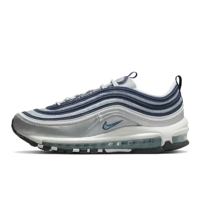 dobbeltlag Imponerende horisont Nike Air Max 97 Metallic Silver Blue Womens | Where To Buy | DQ9131-001 |  The Sole Supplier