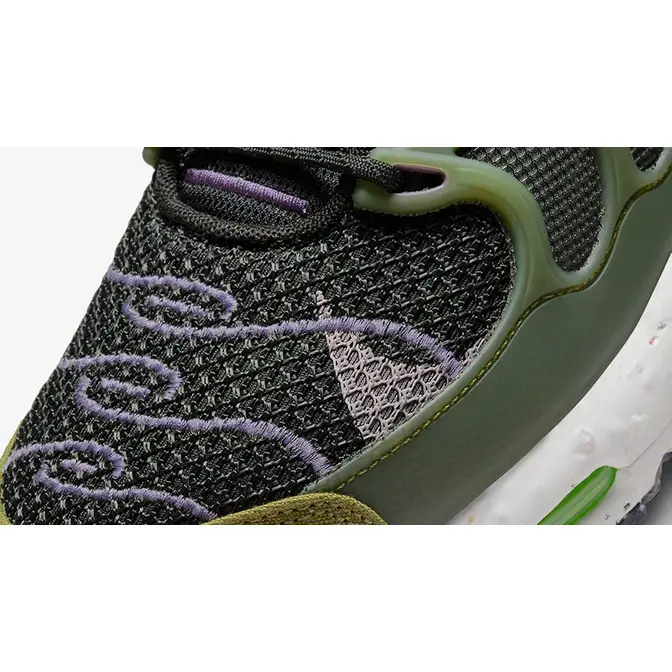 nike black sneakers with sparkle sandals heels Hulk DN4590-004 Detail