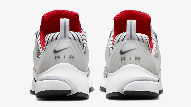 Nike Air Presto White Black Red CT3550-101 Back