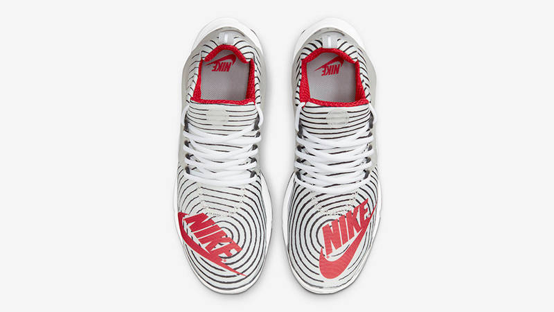 Nike Air Presto White Black Red CT3550-101 Top