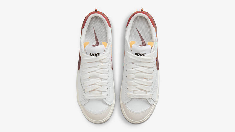 Nike Blazer Low Jumbo White Red DQ1470-104 Top