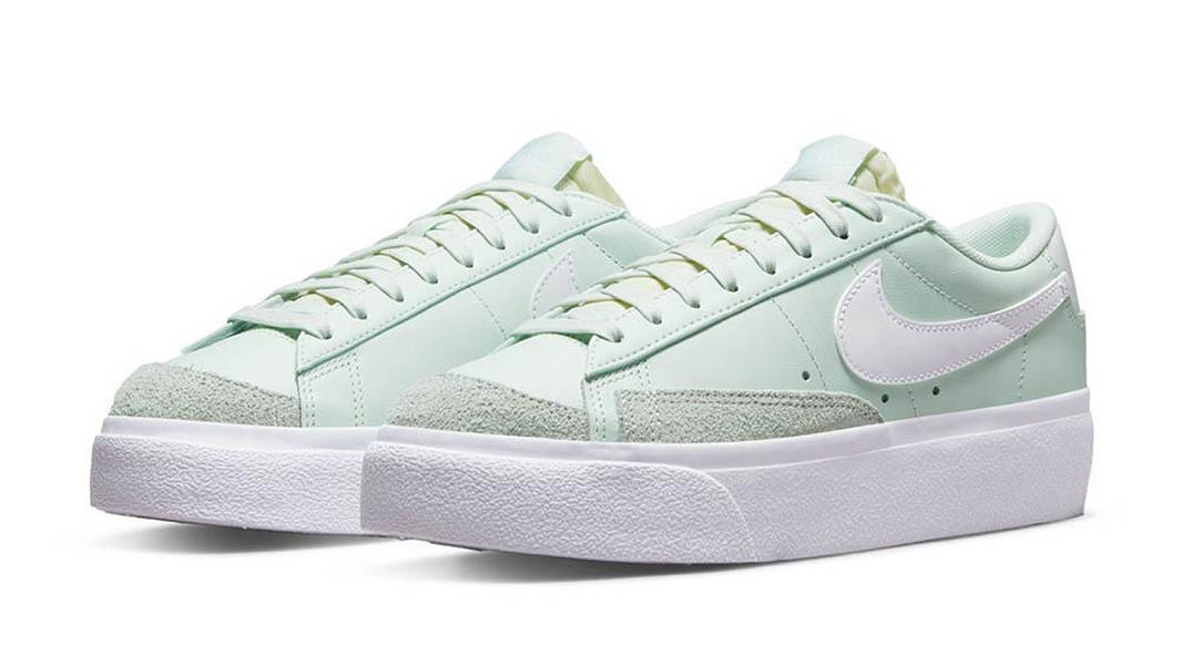 Nike Blazer Low Platform Barely Green DJ0292-300 Side